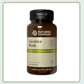Licorice Root <br>Supports glandular, cardiovascular and respiratory health
