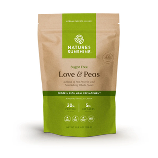 Love and Peas (Sugar Free)<br>Builds & maintains lean muscle mass