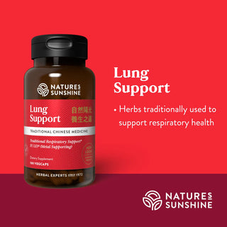 Lung Support<br>Traditionally used to support respiratory health
