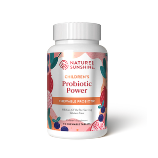 Probiotic Power<br>Aids digestion, intestinal function, and immunity
