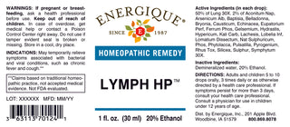 Lymph HP 1 o z.from Energique® Fever, bacterial & viral conditions.
