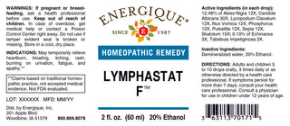 Lymphastat F 2 oz. from Energique® Heartburn, bloating, rash, fatigue