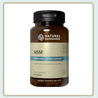 MSM<br>Famous for joint support and structural strengthening
