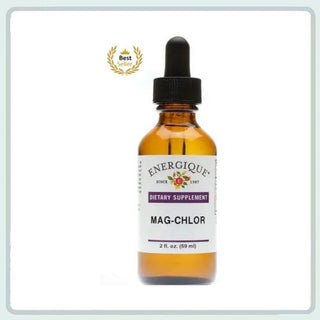 Mag-Chlor 2 oz. from Energique®<br>Weakness, dizziness, irregular heartbeat, shaking
