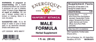 Male Formula 1 oz. from Energique® Hormones men, stamina, endurance
