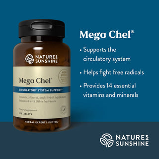 Mega-Chel <br>A powerful circulatory-system supplement