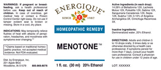 Menotone 1 oz. from Energique® Heat flush, headaches, moodiness