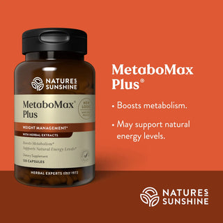 MetaboMax Plus<br>Boosts metabolism, supports natural energy levels
