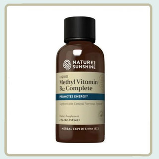 Methyl Vitamin B12 Complete Liquid <br> Supports energy & immunity
