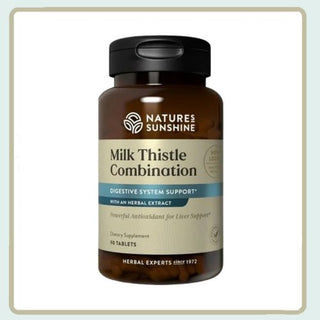 Milk Thistle Combination<br>Powerful antioxidants for liver support
