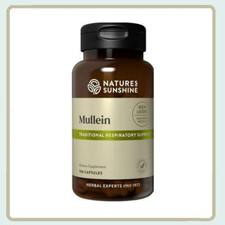 Mullein<br>Supports healthy lungs & soothes the respiratory system
