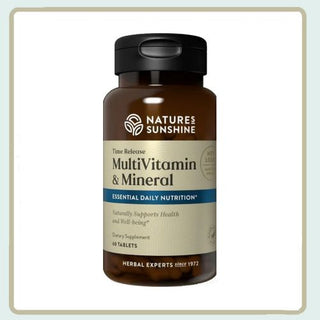 Multiple Vitamin & Mineral T/R<br>For physical fitness & mental aptitude
