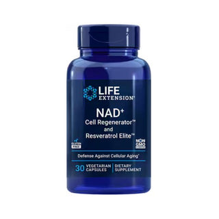 NAD+ Cell Regenerator™ & Resveratrol Elite™ - 30 veg. capsules
