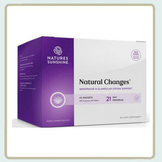 Natural Changes <br> Menopause and glandular system support

