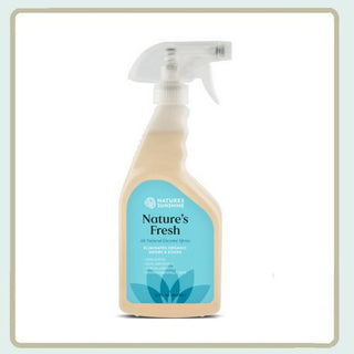 Nature's Fresh Enzyme Spray<br>No harmful cleaning agents

