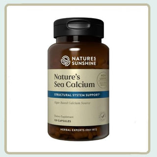 Nature's Sea Calcium<br>Supports structural and joint health
