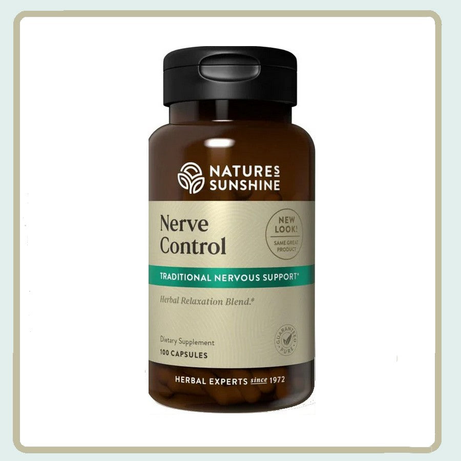 Nerve ControlSupports the nervous system, relaxes muscle tension