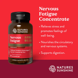 Nervous Fatigue Formula TCM<br>Supports circulation, nervous system