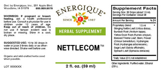 Nettlecom 2 oz. from Energique® Blood & red blood cells fortifier.