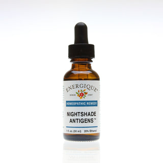 Nightshade Antigens 1 oz. from Energique® Nightshade allergies.
