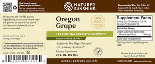 Oregon Grape<br>Boosts circulatory, digestive & immune systems
