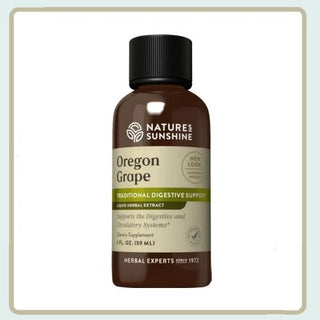 Oregon Grape<br>Boosts circulatory, digestive & immune systems
