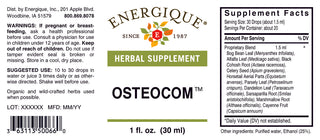 Osteocom 1 oz. from Energique® Bone, joint health, skeletal system.