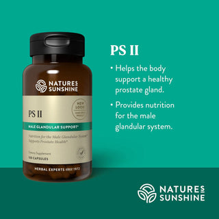 PS II 100 caps<!psii!><br>Supports a healthy prostate gland
