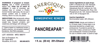 Pancreapar 1 oz. from Energique® Urination, weakness & lethargy.