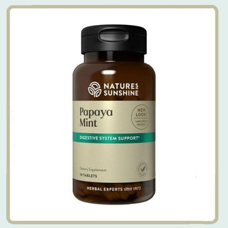 Papaya Mint<br> Traditionally used to support the digestive system
