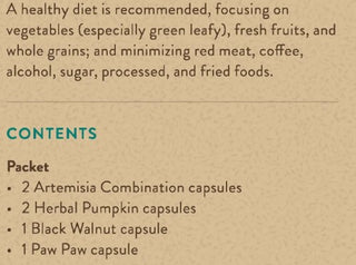 Para-Cleanse<!paracleanse!><br>Stops the intestine’s foreign invaders
