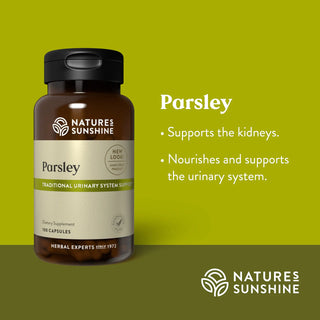 Parsley (100 caps) <br>Nourishes and supports the urinary system