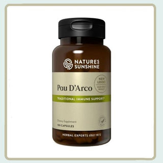 Pau d'arco<br>Supports the immune & the body’s antioxidant functions