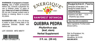Quebra Pedra - Stone Breaker, supports kidney, liver and gallbladder health.
