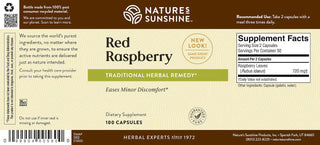 Red Raspberry (100 caps) <br> Used for reproductive & digestive health