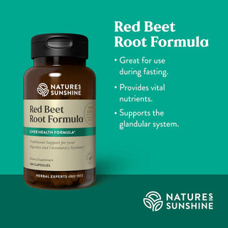 Red Beet Root Formula<br>Circulatory health, heart & glandular system