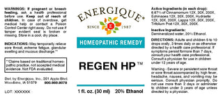 Regen HP 1 oz. Sore throat, extreme fatigue, glandular swelling and mucus discharge
