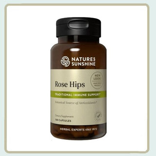 Rose Hips<br>Offers natural immune support & free radical protection.
