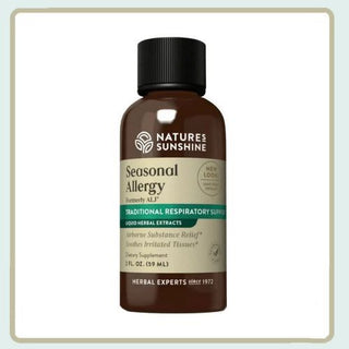Seasonal Allergy Liq.<br>Respiratory, soothes irritated membranes
