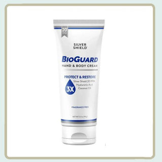 Silver Shield BioGuard Hands & Body Cream<br>Helps skin feel good!
