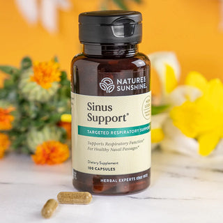 Sinus Support<br>Supports respiratory system & healthy nasal passages