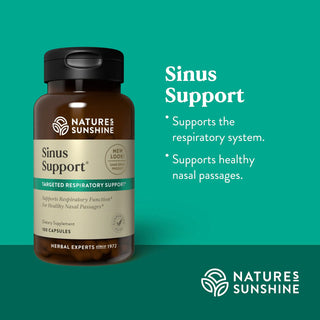Sinus Support<br>Supports respiratory system & healthy nasal passages

