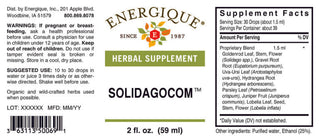 Solidagocom 2 oz. from Energique® To support healthy kidney function.