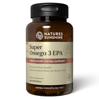 Super Omega-3 EPA (180 softgel caps)<br>Brain & circulatory health