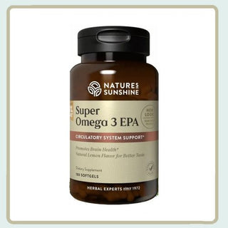 Super Omega-3 EPA (180 softgel caps)<br>Brain & circulatory health

