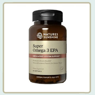 Super Omega-3 EPA (60 softgel caps)<br>Brain & circulatory health