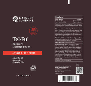 Tei Fu <!teifu!>Recovery Lotion<br>Penetrating pain relief