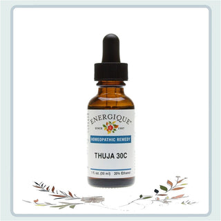 Thuja 30C - 1 oz. May temporarily relieve warts and sensitive skin.