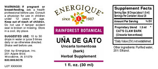 Una de Gato 1 oz. from Energique® Joint, immune, cardiovascular health
