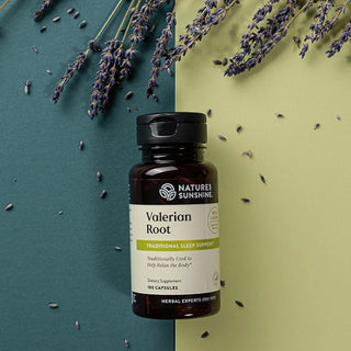 Valerian Root<br>It relaxes, calms, de-stresses and enhances sleep